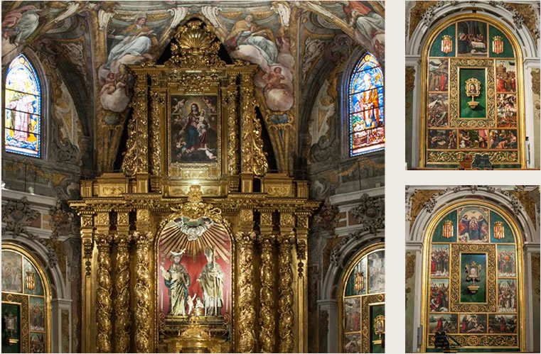 Recorrido por las capillas y sus obras destacadas · San Nicolás Valencia