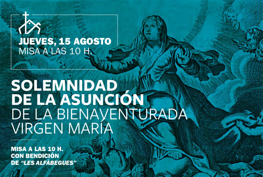Cartel Solemnidad de la Asunción de la Virgen