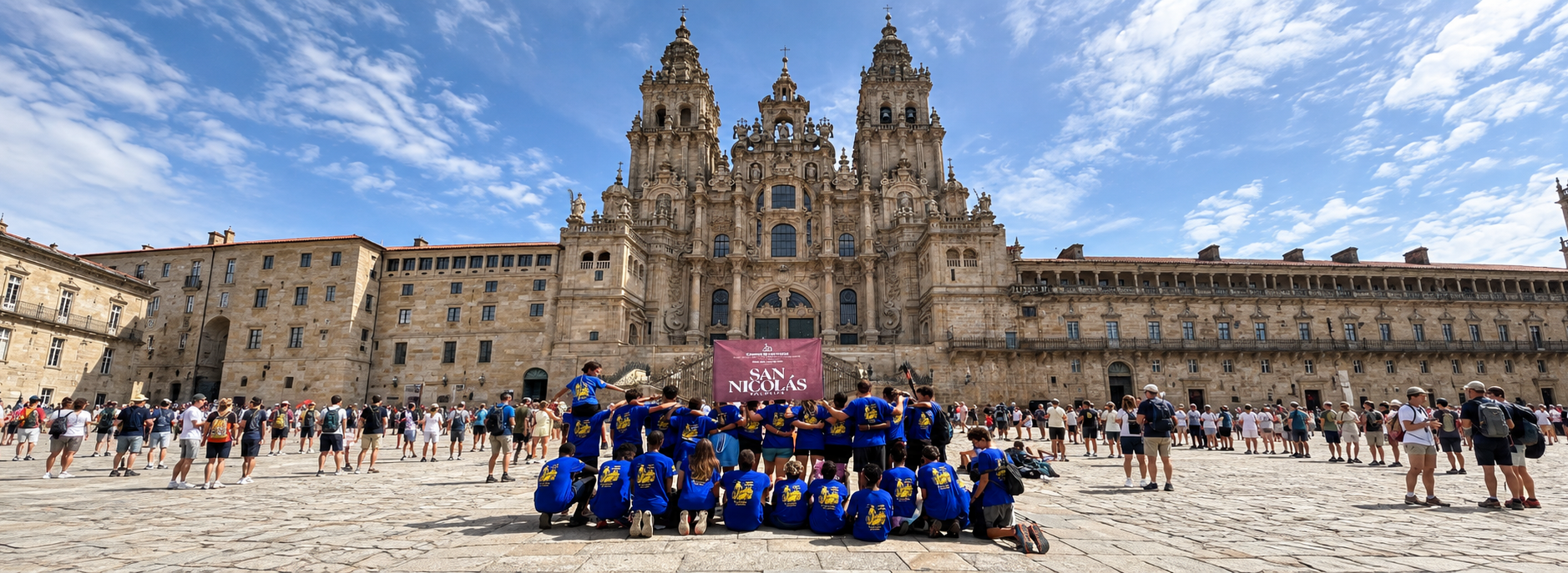 SN Plaza del Obradoiro con el Hogar Mare de Déu de Torrent